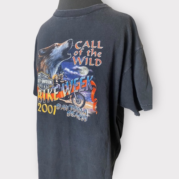 VTG HARLEY DAVIDSON HOLOUBEK BIKE WEEK TEE - Picture 4 of 10